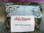 Dry Uziza Leaves