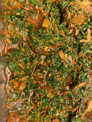 Nigerian Vegetable Soup (Efo Riro)